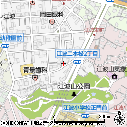 江波商店街振興組合周辺の地図