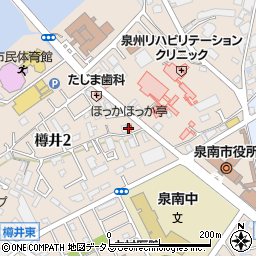 ほっかほっか亭泉南市役所前店周辺の地図