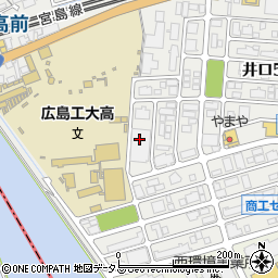 株式会社ホンダ部品中国　広島営業所周辺の地図