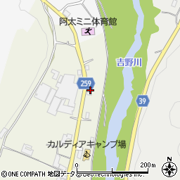 奈良県五條市原町294-2周辺の地図