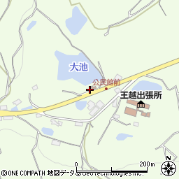 香川県坂出市王越町周辺の地図