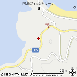 広島県福山市内海町ハ周辺の地図