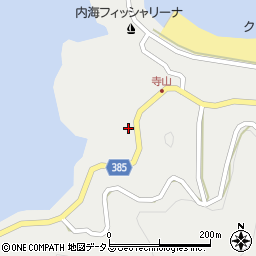 広島県福山市内海町（ハ）周辺の地図