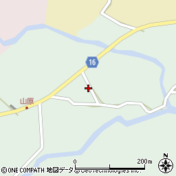 三重県志摩市磯部町山原159周辺の地図