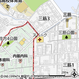 広島銀行スパーク佐方店 ＡＴＭ周辺の地図