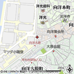 株式会社中島機工　向洋作業所周辺の地図