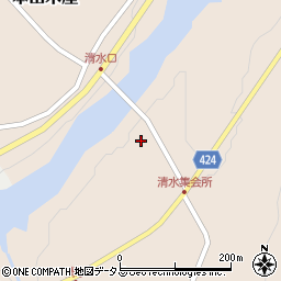 三重県多気郡大台町清滝560周辺の地図