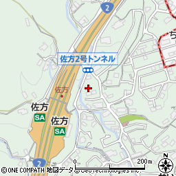 広島県廿日市市佐方711-8周辺の地図