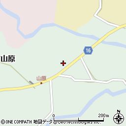 三重県志摩市磯部町山原216-1周辺の地図