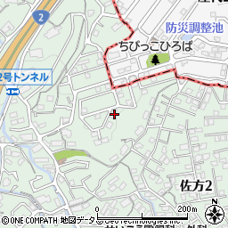 広島県廿日市市佐方615-57周辺の地図