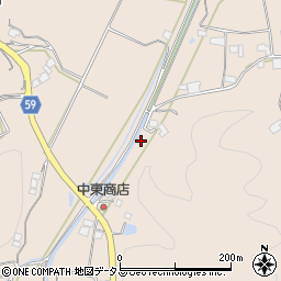 広島県三原市小泉町459-8周辺の地図