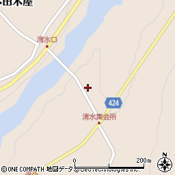 三重県多気郡大台町清滝545-3周辺の地図
