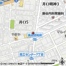 ローソン広島井口５丁目店周辺の地図