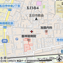 齋木堂周辺の地図