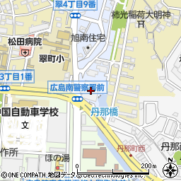 広島市旭町ポンプ場周辺の地図