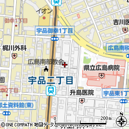 シャーメゾン壱番館周辺の地図