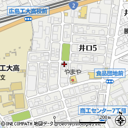 キーコーヒー広島営業所周辺の地図