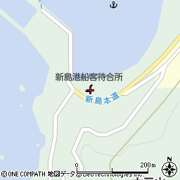 新島村観光案内所周辺の地図