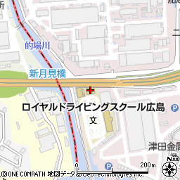ロイヤルドライビングスクール広島周辺の地図
