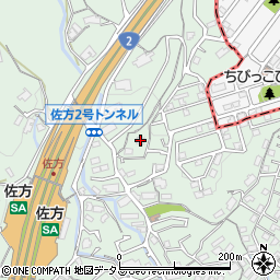 広島県廿日市市佐方656周辺の地図