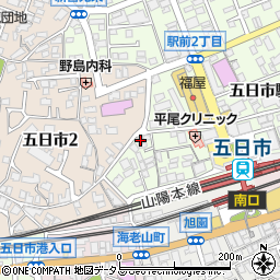駅前コーポカミカワ周辺の地図