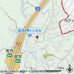 広島県廿日市市佐方710-1周辺の地図