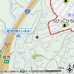 広島県廿日市市佐方652-5周辺の地図