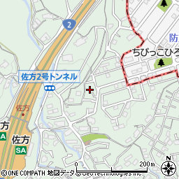 広島県廿日市市佐方652-11周辺の地図