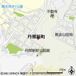 広島県広島市南区丹那新町周辺の地図