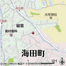 アンジュ東海田Ａ周辺の地図