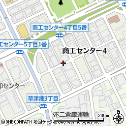 広島県広島市西区商工センター4丁目周辺の地図