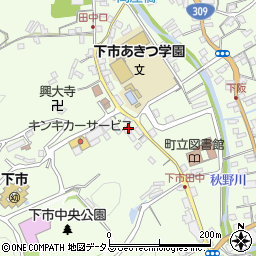 奈良県吉野郡下市町下市2343周辺の地図