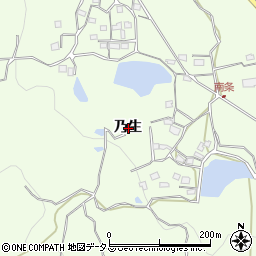 香川県坂出市王越町乃生周辺の地図