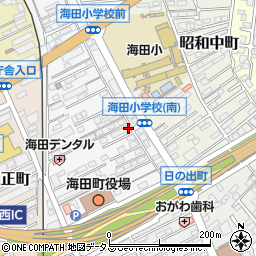 広島県安芸郡海田町南昭和町周辺の地図