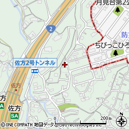 広島県廿日市市佐方615-79周辺の地図