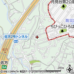 広島県廿日市市佐方615-97周辺の地図