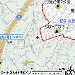 広島県廿日市市佐方615-25周辺の地図