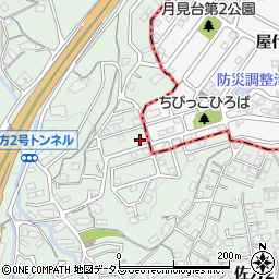 広島県廿日市市佐方615-26周辺の地図