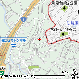 広島県廿日市市佐方615-99周辺の地図