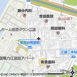 有限会社江波会計センター周辺の地図
