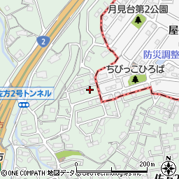 広島県廿日市市佐方615-101周辺の地図