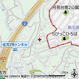 広島県廿日市市佐方615-9周辺の地図