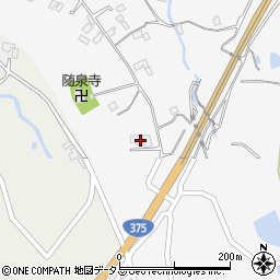広島県東広島市西条町森近1108周辺の地図