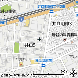 恵夢弐番館周辺の地図
