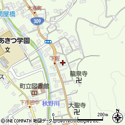 奈良県吉野郡下市町下市376周辺の地図