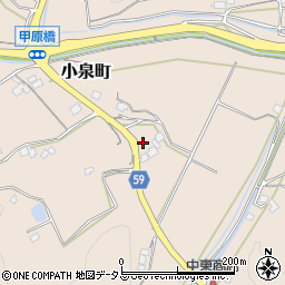 広島県三原市小泉町3407周辺の地図