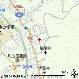 奈良県吉野郡下市町下市385-1周辺の地図