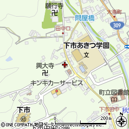 コミュニティセンター周辺の地図