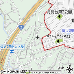 広島県廿日市市佐方615-115周辺の地図