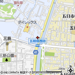 マクドナルド広島五日市店周辺の地図